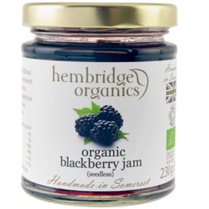 hembridge organics blackberry jam